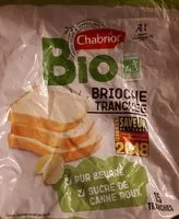 Mängden socker i Brioche tranchée BIO