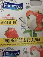 Mängden socker i Yaourt sans lactose aromatisé à la fraise