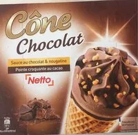 Mängden socker i Cone chocolat