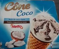 Mängden socker i Cône coco