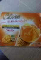 Mängden socker i Cone sorbet fruits exotiques