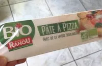 Mängden socker i Pâte à pizza bio