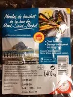 Mängden socker i Moules de bouchot de la baie du Mont saint michel