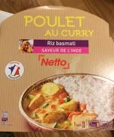 Mängden socker i Poulet au curry riz basmati