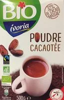 Mängden socker i Poudre cacaotée bio