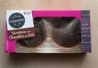 Mängden socker i Tartelettes au Chocolat au Lait