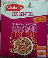 Mängden socker i Muesli gourmand L'essentiel
