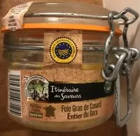 Mängden socker i Foie Gras de Canard Entier du Gers