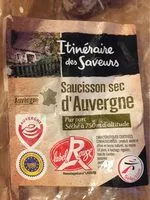 Mängden socker i Saucisson sec d'Auvergne