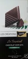 Mängden socker i Le tropical chocolat noir 60%