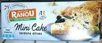 Mängden socker i Mini cake lardons olives