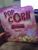 Mängden socker i Pop corn sucré