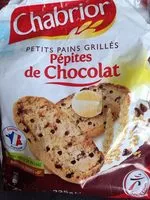 Mängden socker i Petits pains grillés - Pépites de chocolat