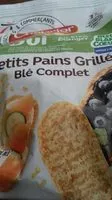 Mängden socker i Petits pains grillés blé complet