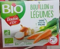 Mängden socker i Bouillon de légumes BIO