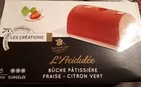 Mängden socker i L'acidulée - Bûche patissière