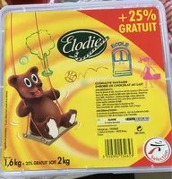 Mängden socker i Nounours chocolat