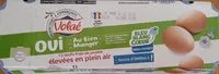 Mängden socker i Oeufs frais de poules élevées en plein air