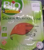 Mängden socker i Saumon atlantique fumé bio