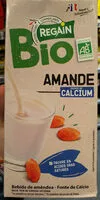 Mängden socker i Lait d'amande source de calcium bio
