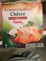 Mängden socker i 4 Paniers Feuilletés Chèvre