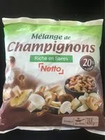 Mängden socker i Mélange de champignons