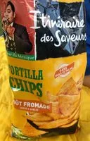 Mängden socker i Tortilla chips goût fromage