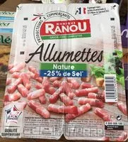 Mängden socker i Allumettes nature sel réduit