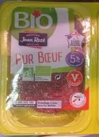 Mängden socker i Steak haché façon bouchère 5% mg bio