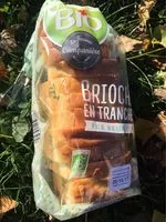 Mängden socker i Brioche en tranche pure beurre