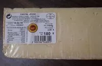 Mängden socker i Cantal jeune