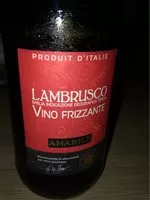 Mängden socker i Lambrusco