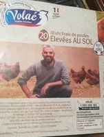 Mängden socker i 20 oeufs frais de poules élevées au sol