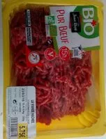 Mängden socker i Viande hachée façon bouchère 15% mg bio