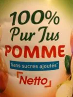 Mängden socker i 100% pur jus pomme