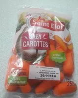 Mängden socker i Baby carottes