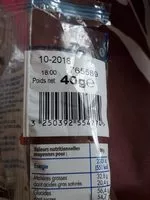 Mängden socker i Moulage de chocolat au lait extra fin