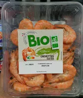 Mängden socker i Crevettes cuites BIO