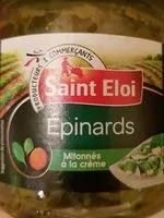 Mängden socker i Epinards mitonnés à la crème