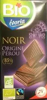 Mängden socker i Chocolat noir Pérou 85%