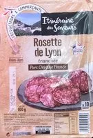Mängden socker i Rosette de Lyon tranchée