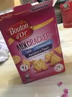 Mängden socker i mix crackers