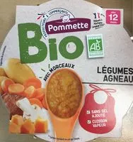 Mängden socker i Légumes agneau