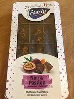 Mängden socker i Noir et passion