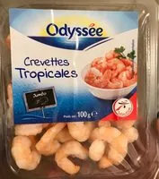 Mängden socker i Crevettes tropicales
