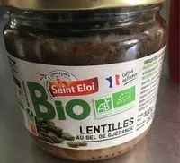 Mängden socker i Lentilles au sel de guérande bio