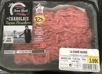 Mängden socker i Viande hachée charolaise 12% mg