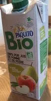 Mängden socker i Jus de pomme poire bio