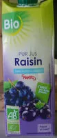 Mängden socker i Pur jus de raisin