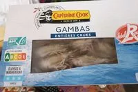 Mängden socker i Gambas Labelle rouge